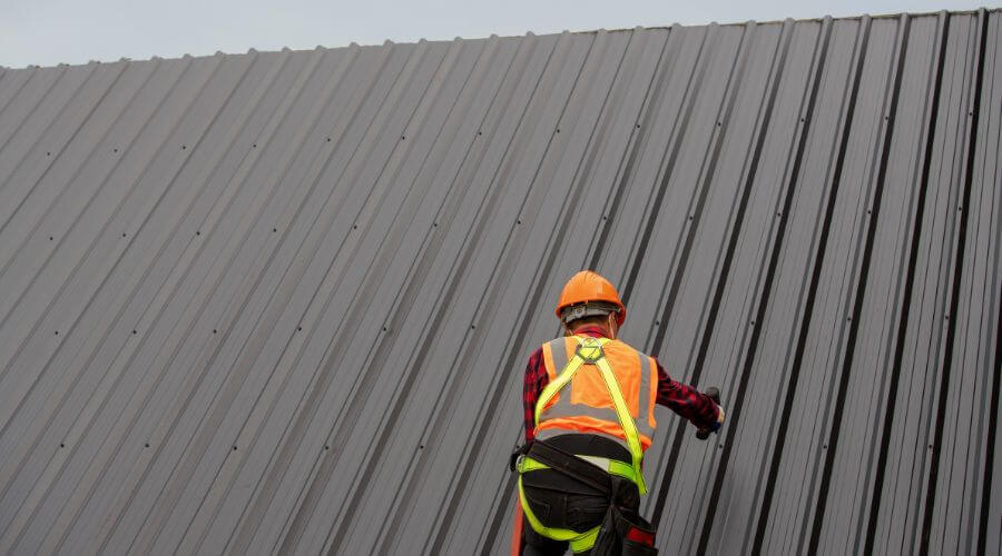 Professional metal roof installation services in Balfour, ND